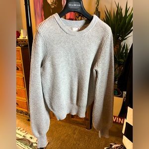SO grey sweater